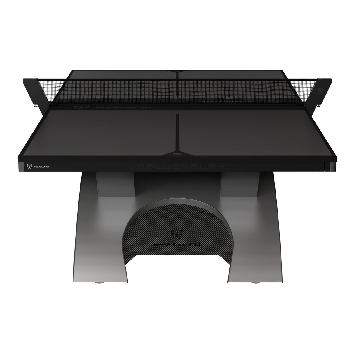 Killerspin Revolution SVR Indoor Ping Pong Table - 2025 Model - Platinum Black