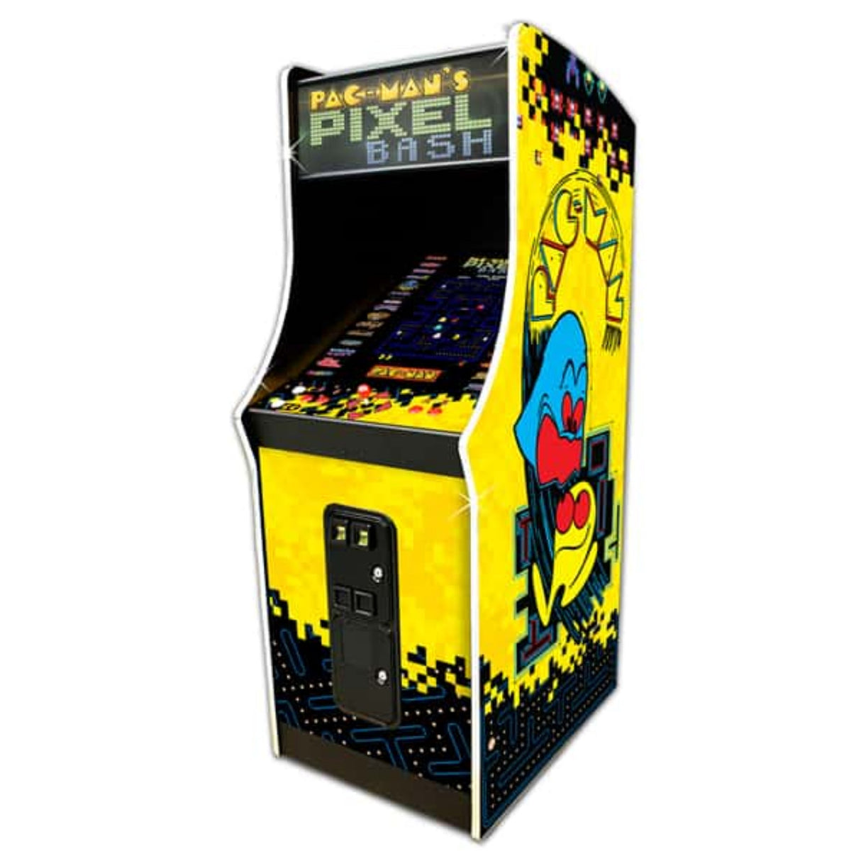 Bandai Namco Arcade Pac - Man’s Pixel Bash Coin Upright - Game Den HQ