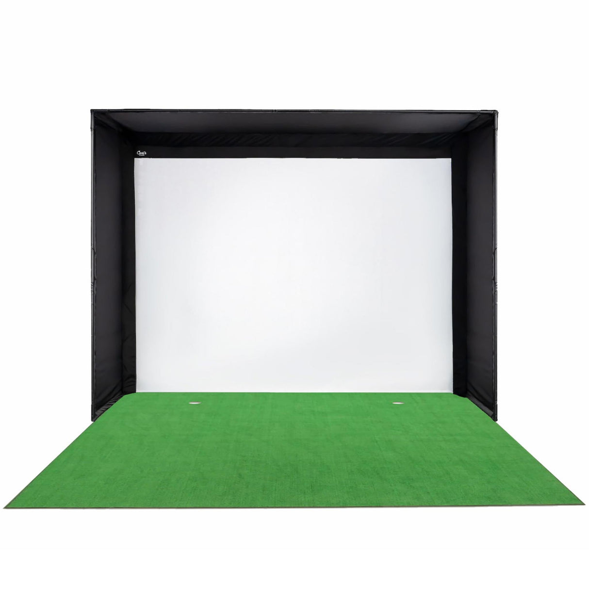 Carl’s Place DIY Golf Simulator Enclosure Kit with Impact Screen - Game Den HQ