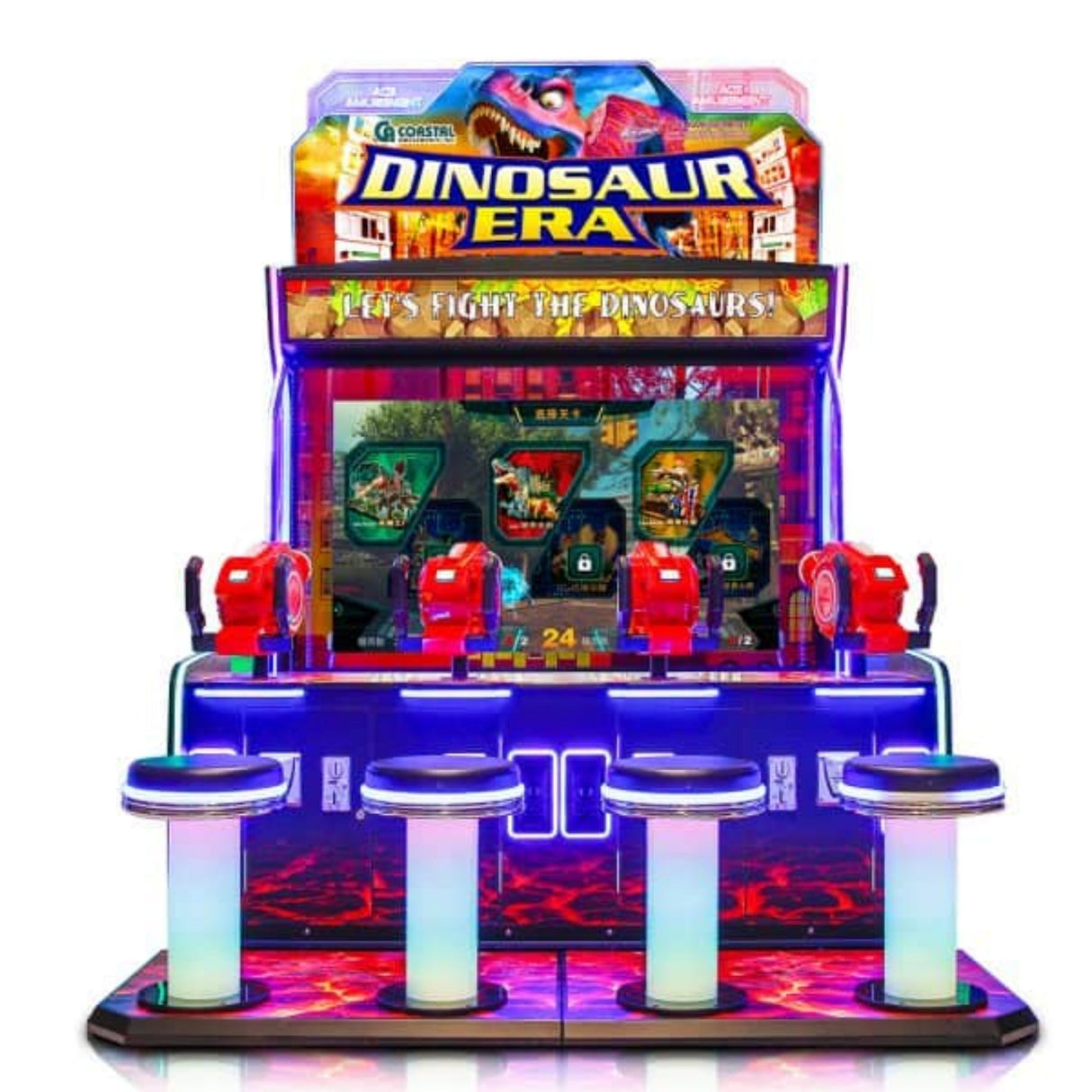 Coastal Amusements Dinosaur Era - Game Den HQ