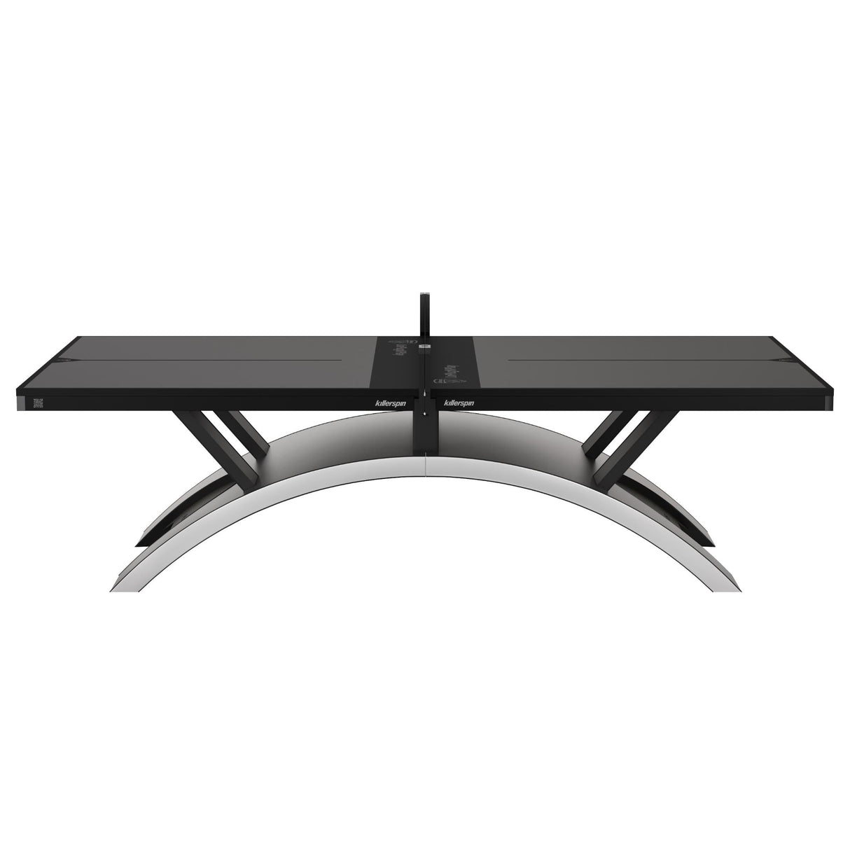 Killerspin Revolution SVR Indoor Ping Pong Table - 2025 Model - Platinum Black - Game Den HQ