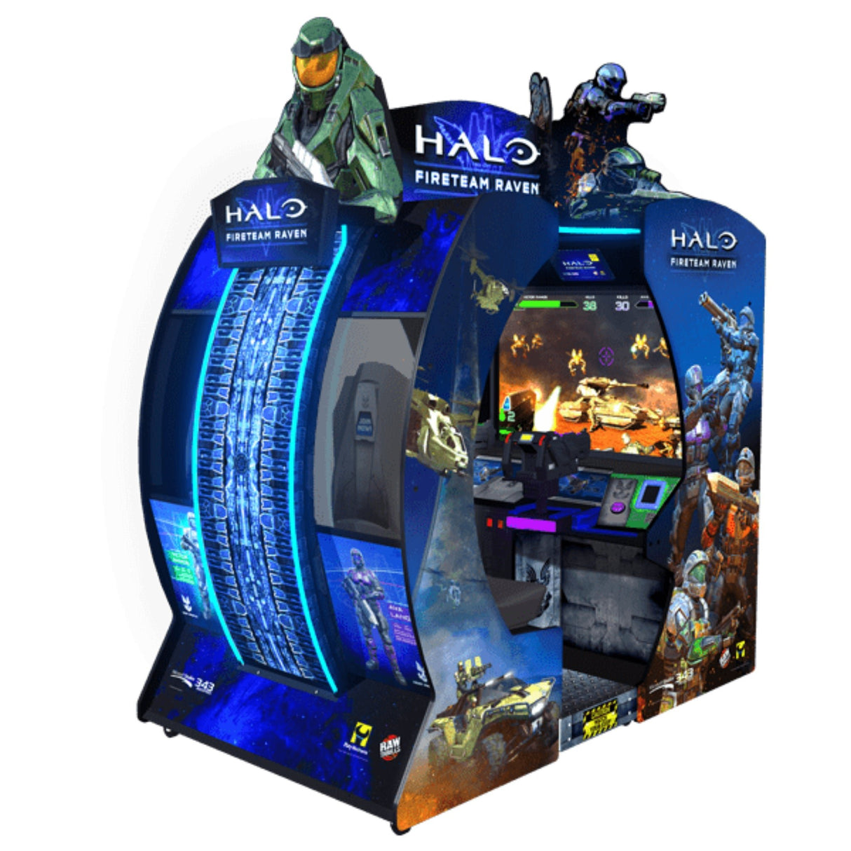 Raw Thrills Halo Fireteam Raven 2 Player Environmental - Game Den HQ