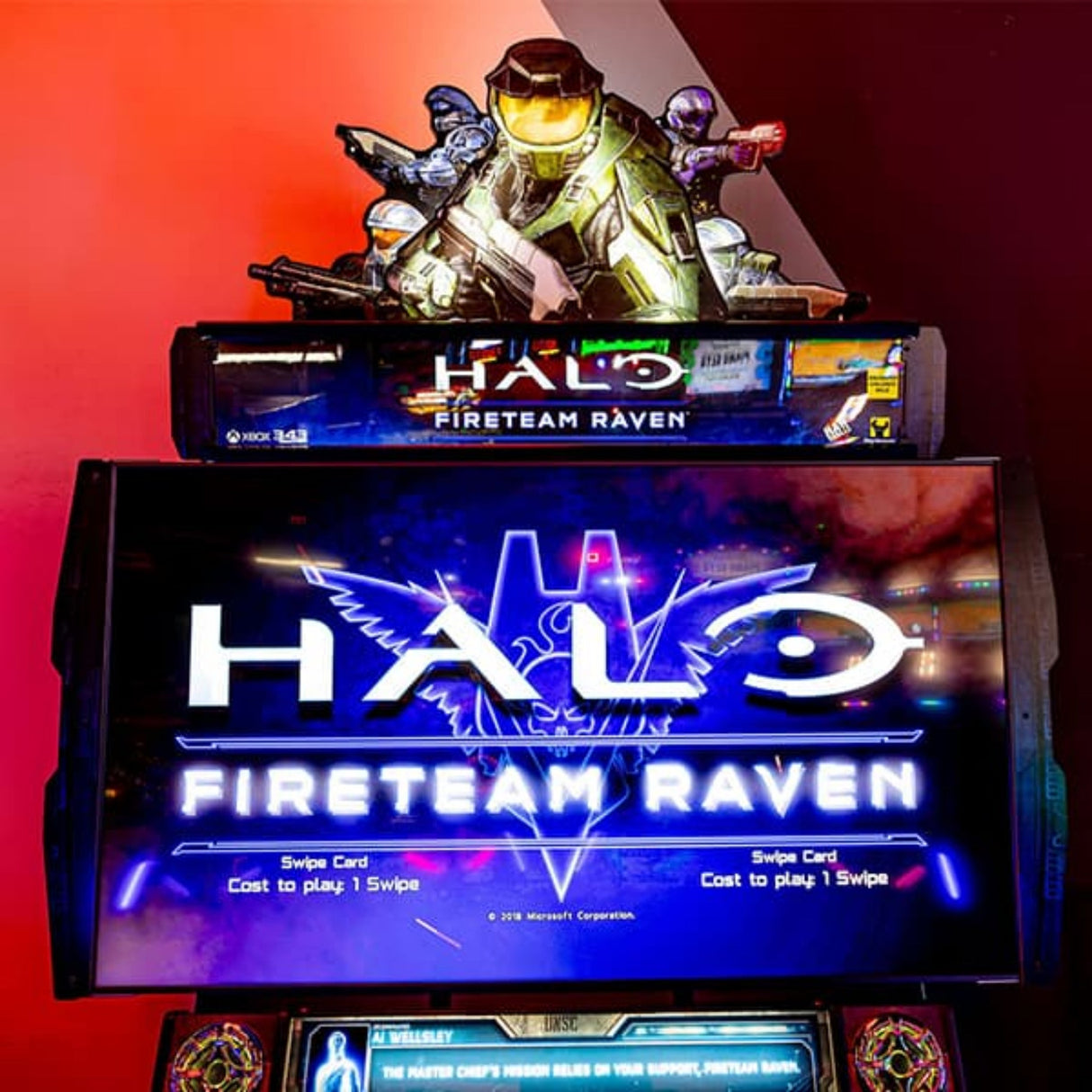 Raw Thrills Halo: Fireteam Raven – 4 - Player Tethered - Game Den HQ