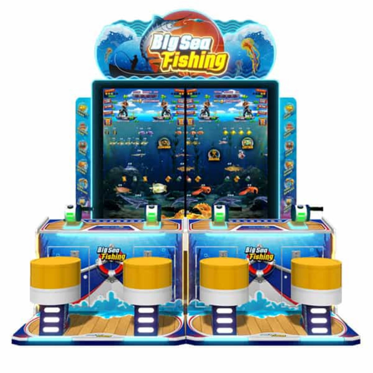 Sega Amusements Big Sea Fishing - Game Den HQ