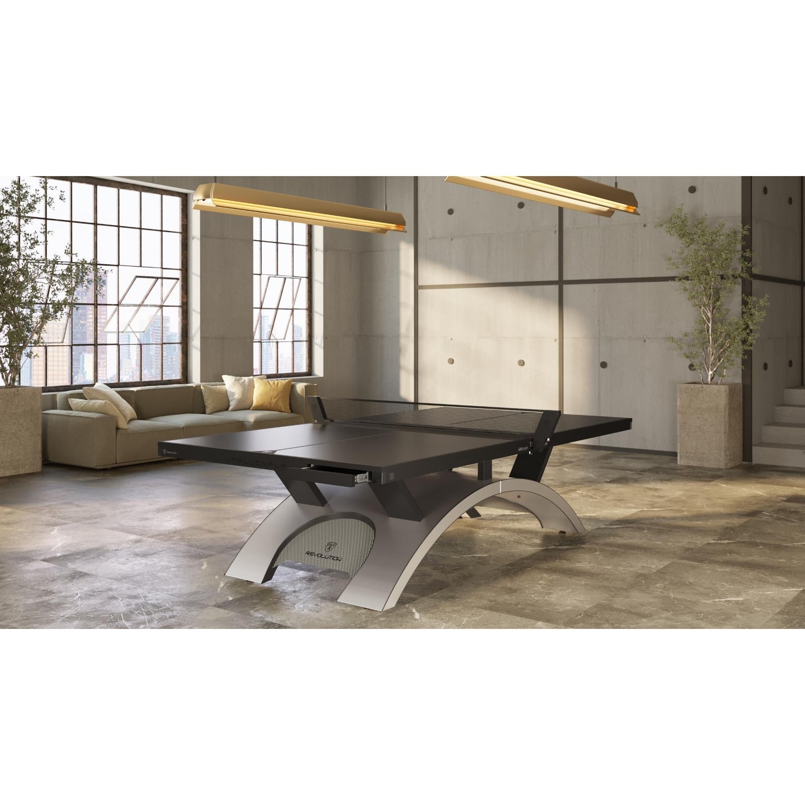 Platinum Performance: What Makes the Platinum Black Indoor Ping Pong Table Stand Out? - Game Den HQ