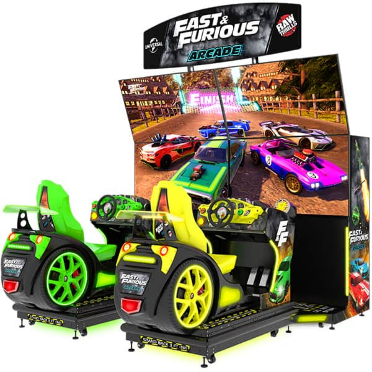 Raw Thrills Fast & Furious Arcade Motion