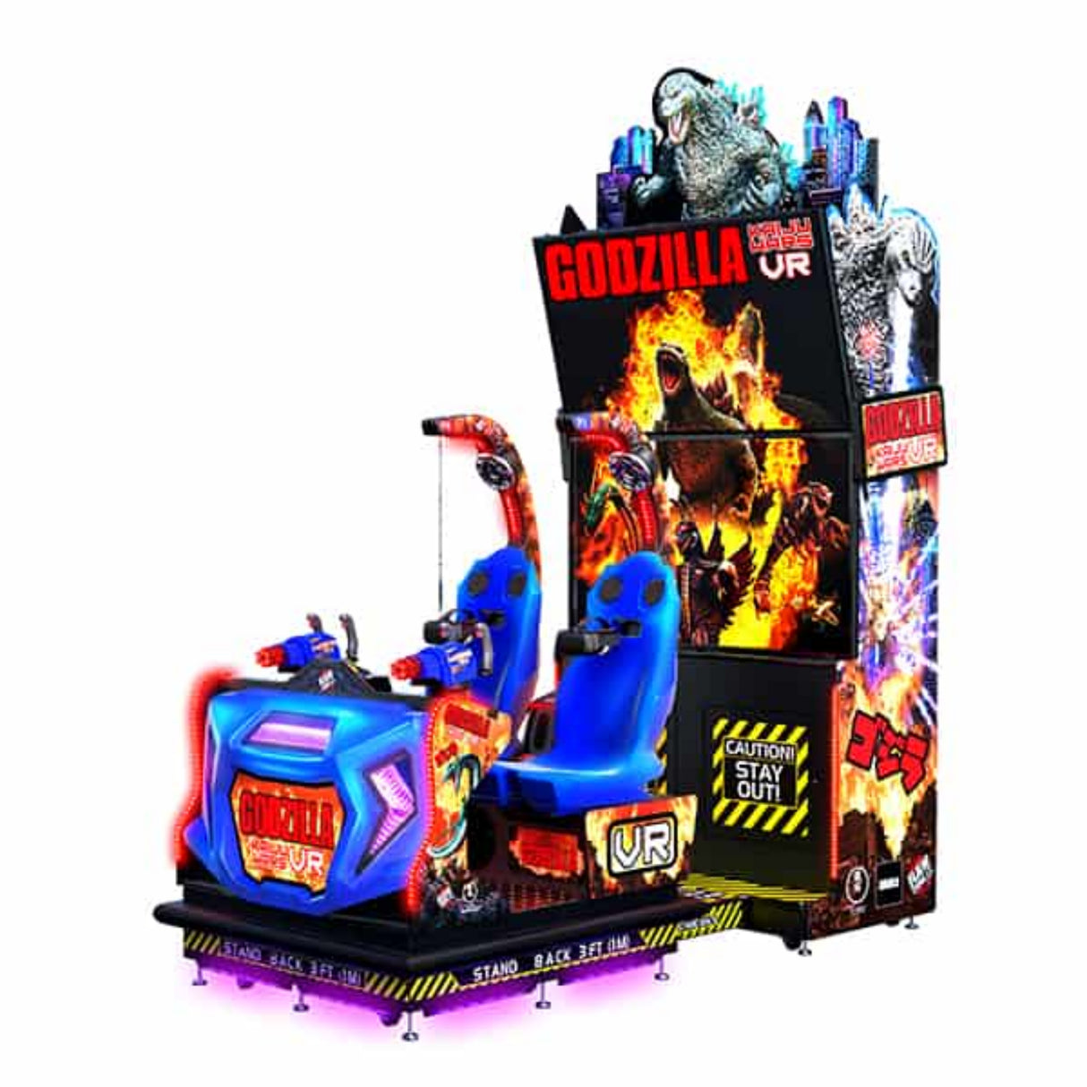 Raw Thrills Godzilla Kaiju Wars VR