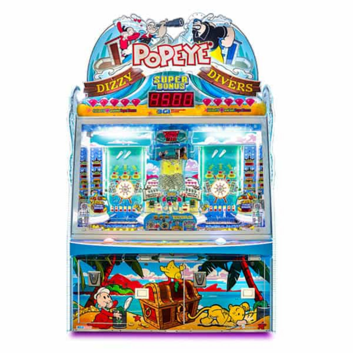 Benchmark Games Popeye Dizzy Divers Pusher