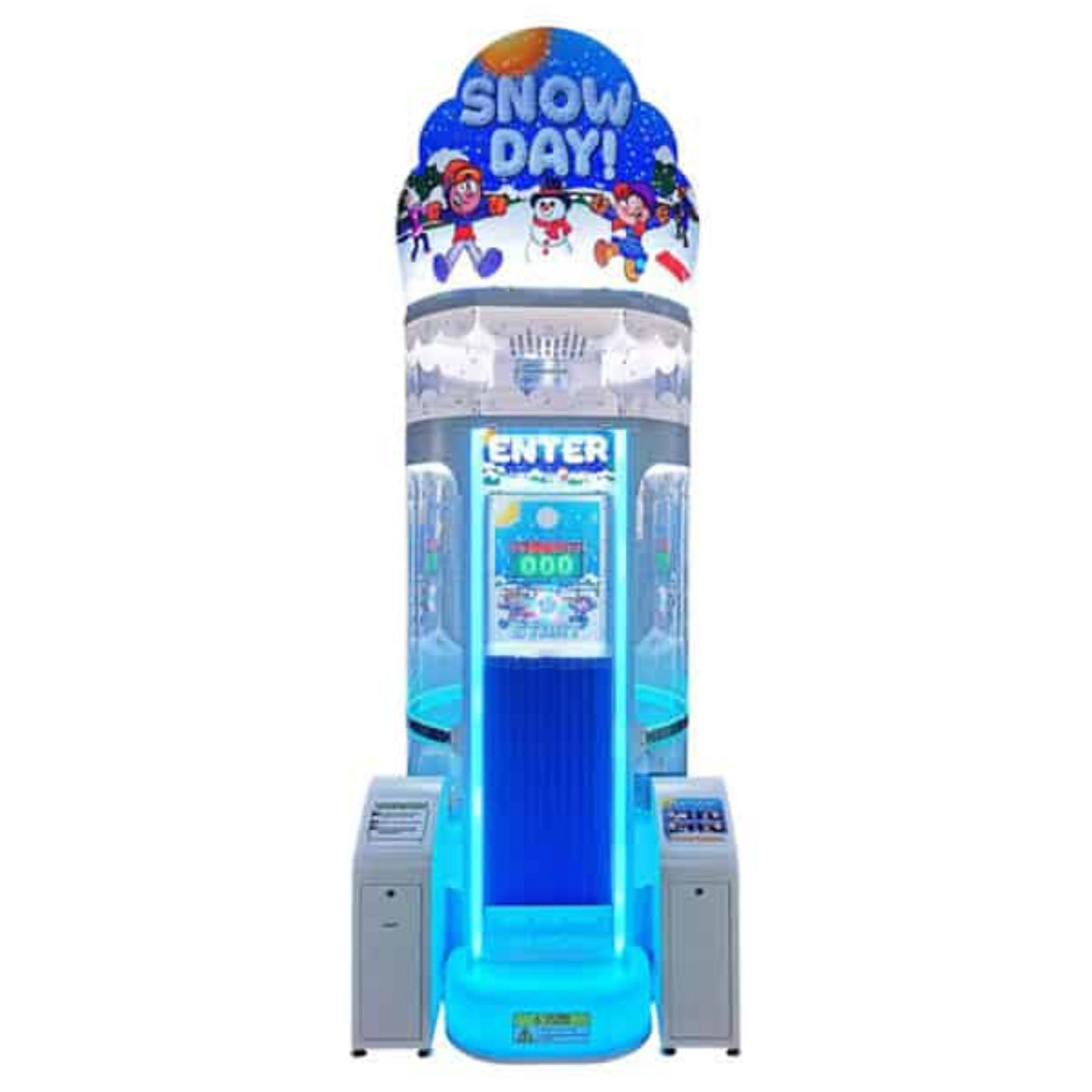 Coastal Amusements Snow Day