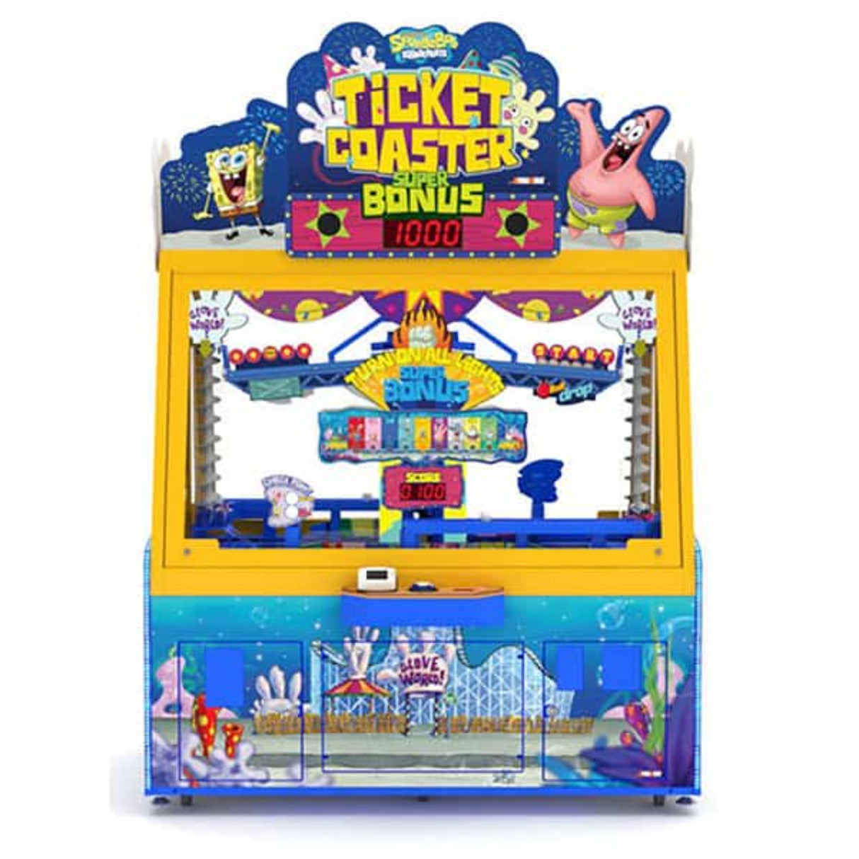 Andamiro SpongeBob SquarePants Ticket Coaster