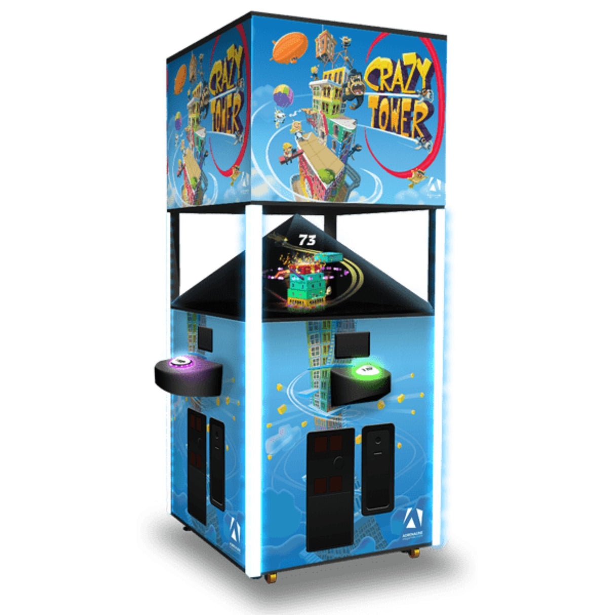 Adrenaline Amusements Crazy Tower - Game Den HQ
