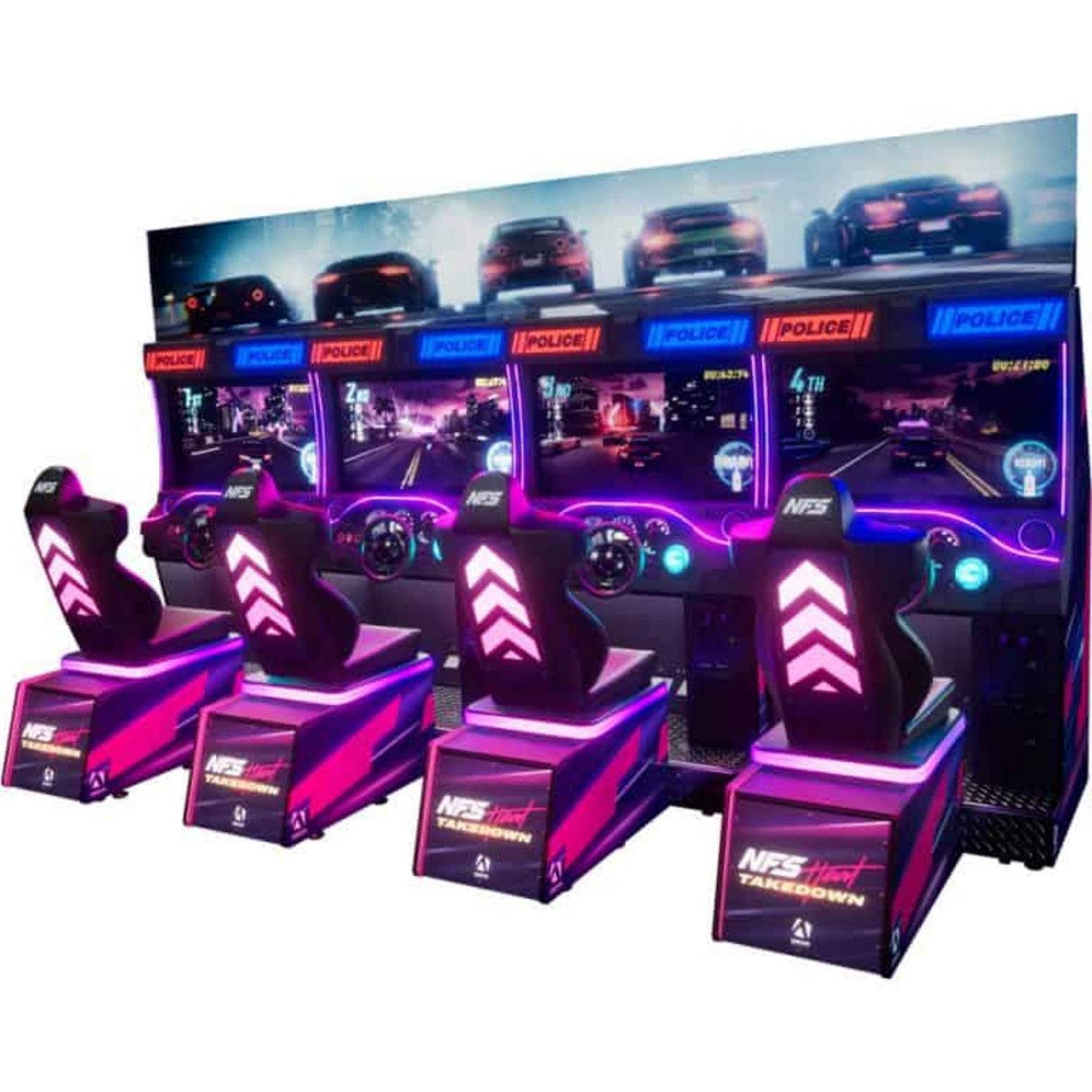 Adrenaline Amusements NFS Heat Takedown - Game Den HQ