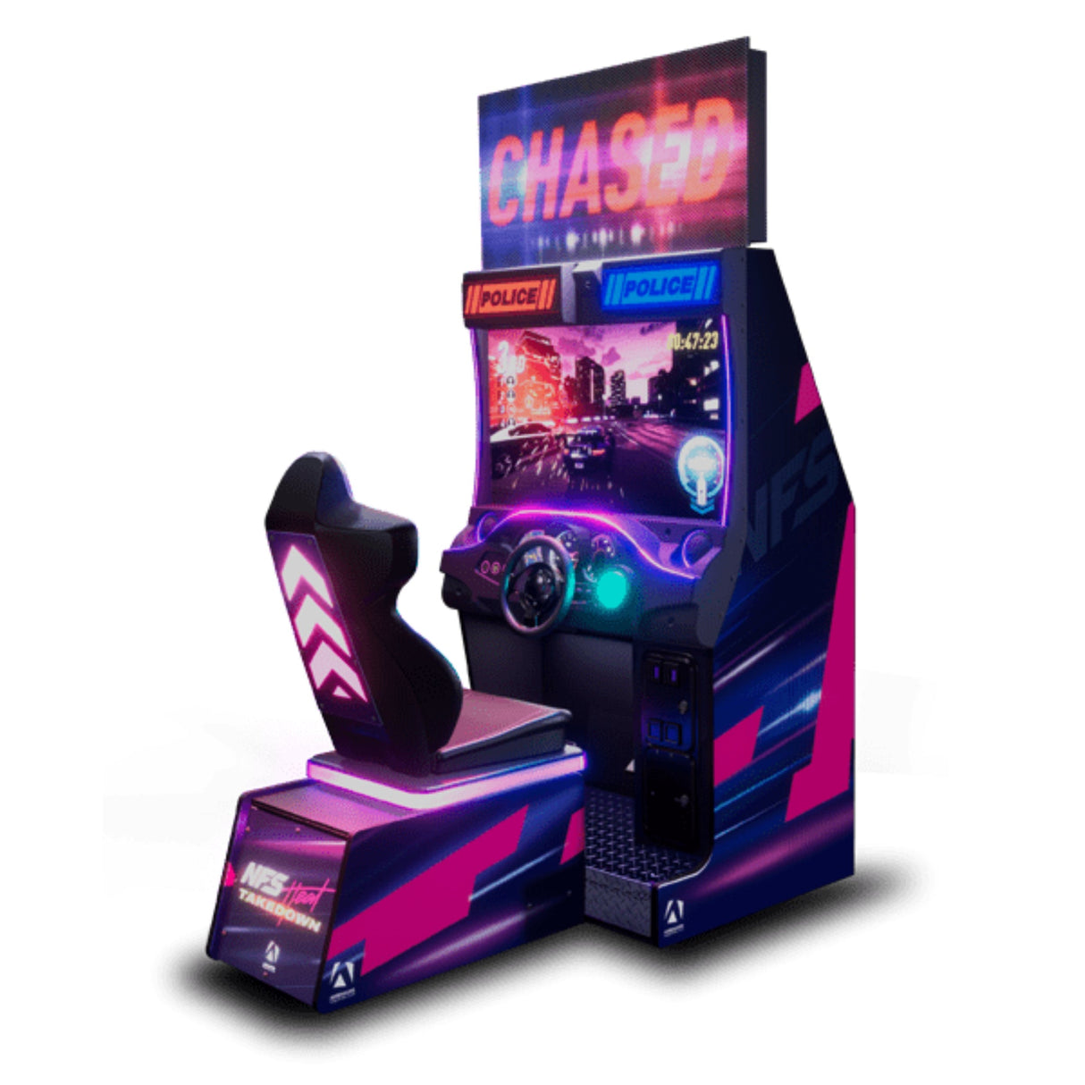 Adrenaline Amusements NFS Heat Takedown - Game Den HQ