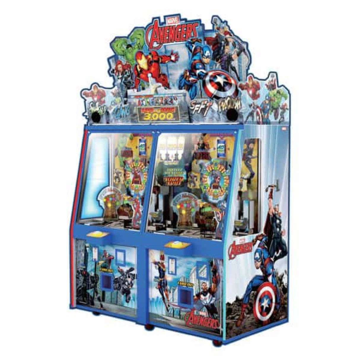 Andamiro Marvel Avengers Coin Pusher (Two-Player)