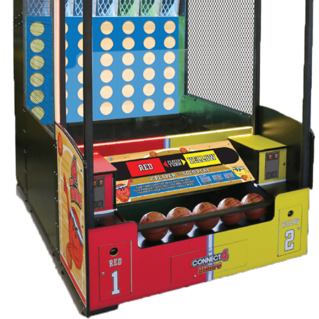Bay Tek Entertainment Connect 4 Hoops Arcade Basketball - Game Den HQ