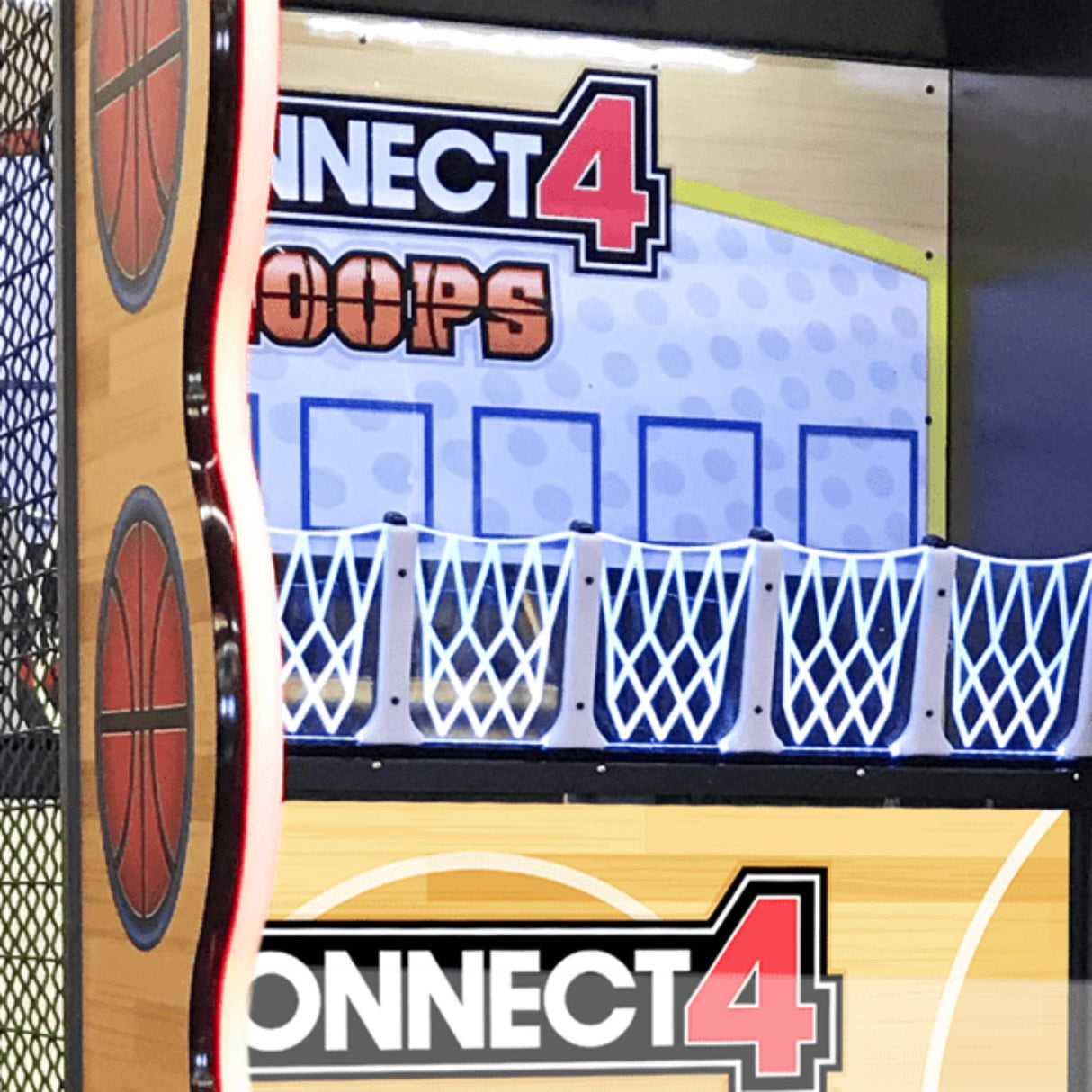 Bay Tek Entertainment Connect 4 Hoops HD - Game Den HQ
