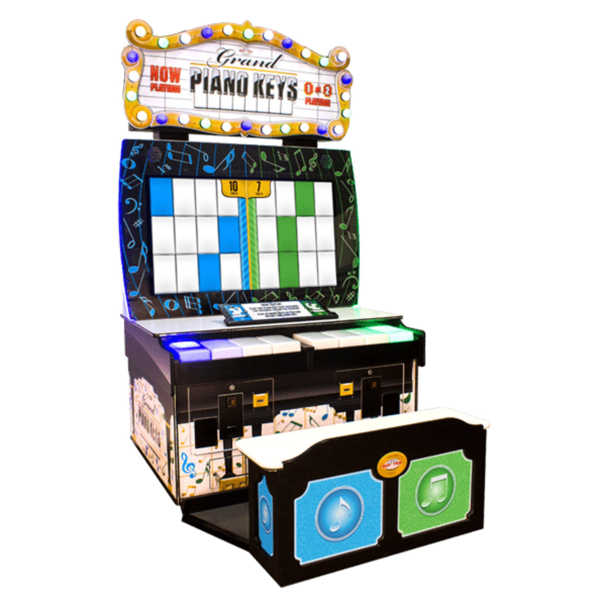 Bay Tek Entertainment Grand Piano Keys - Game Den HQ