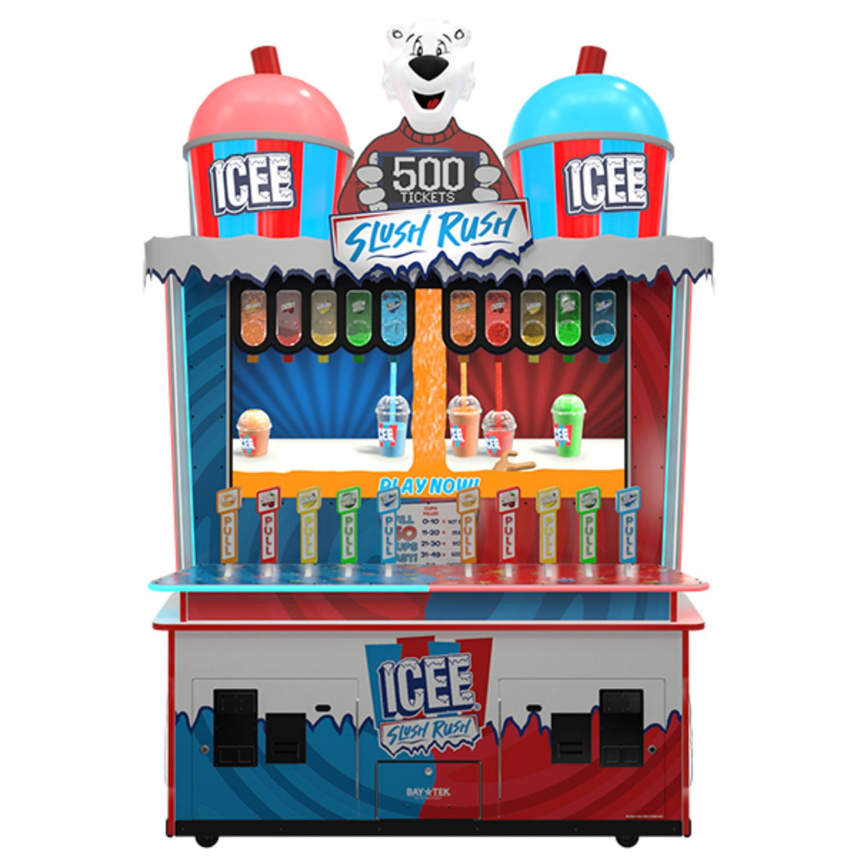 Bay Tek Entertainment ICEE Slush Rush - Game Den HQ