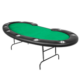 BBO Poker Tables The Prestige Folding Leg Poker Table - Game Den HQ
