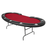 BBO Poker Tables The Prestige Folding Leg Poker Table - Game Den HQ
