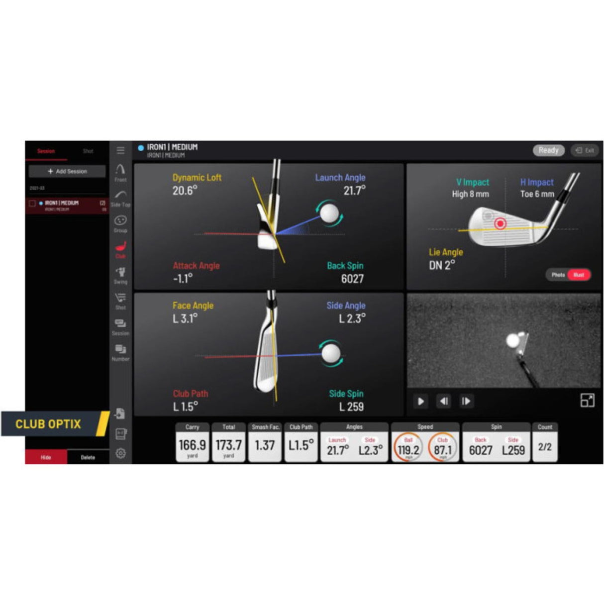 Carl's Place Uneekor EYE XO2 Launch Monitor - Game Den HQ