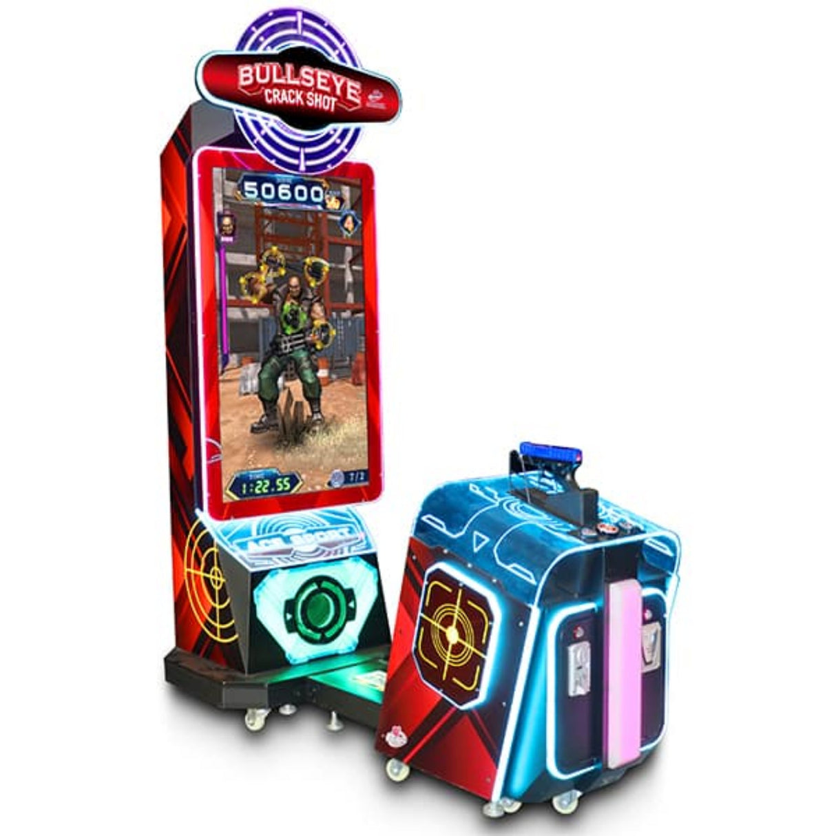 Coastal Amusements Bullseye Crackshot - Game Den HQ