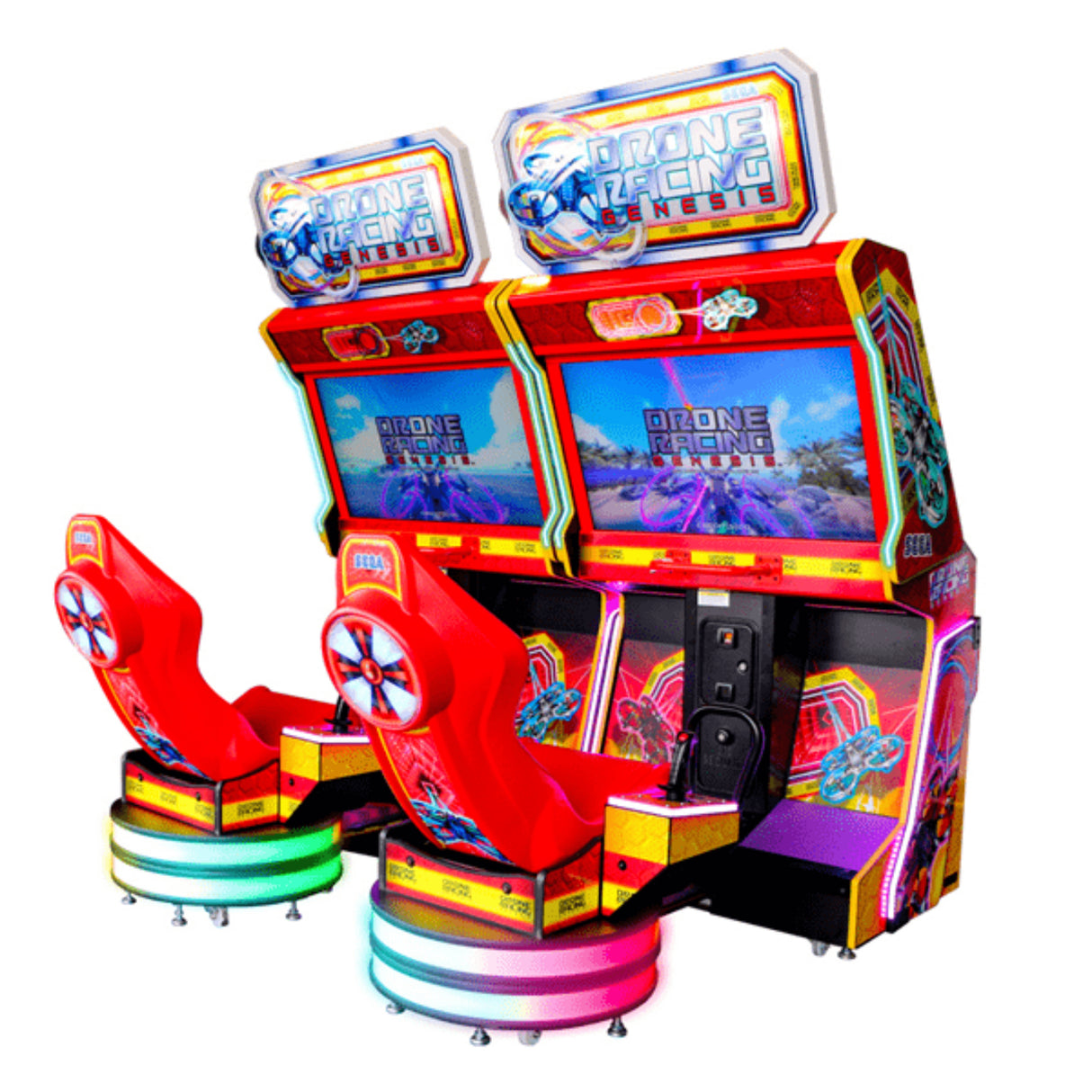 Sega Amusements Drone Racing Genesis