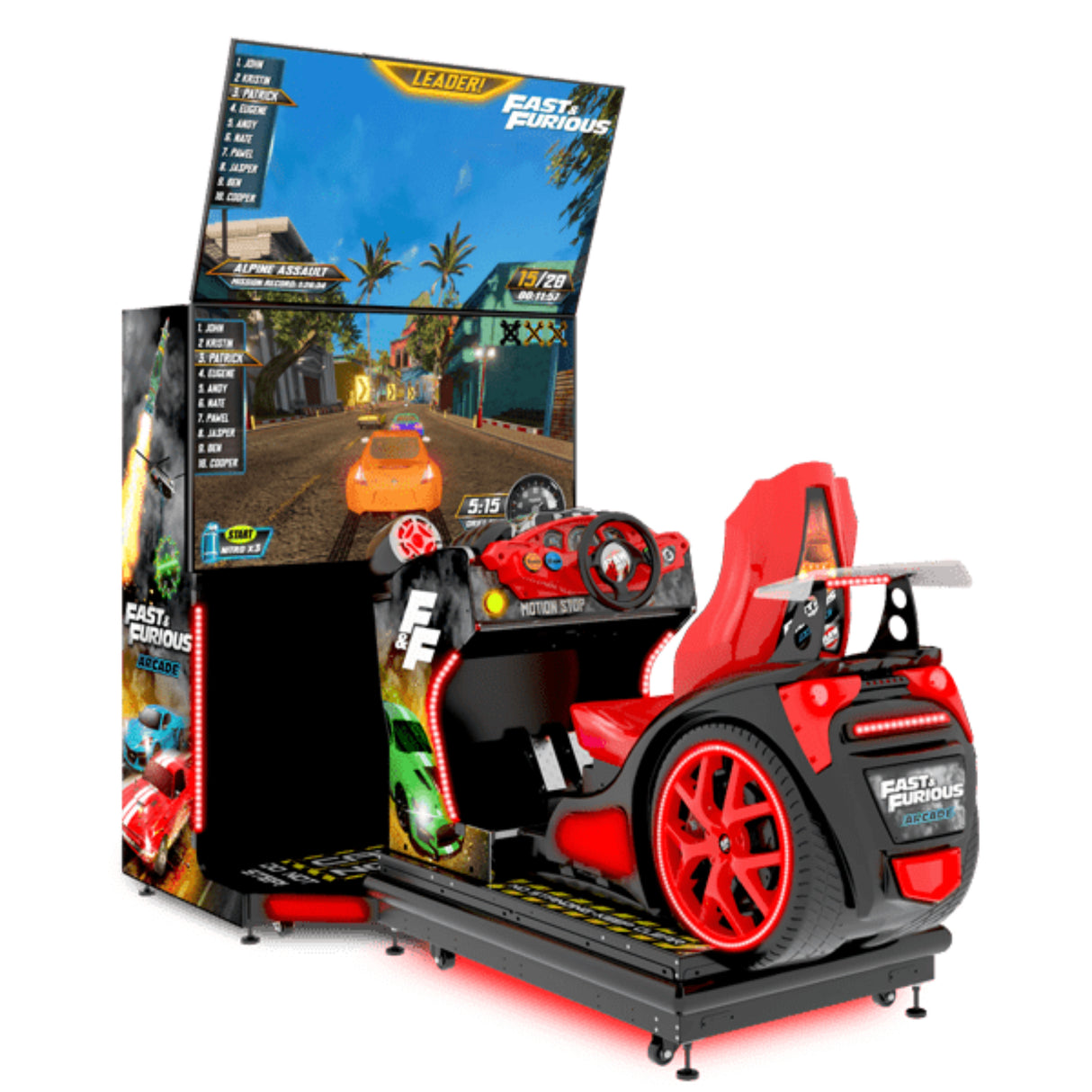 Raw Thrills Fast & Furious Arcade Motion