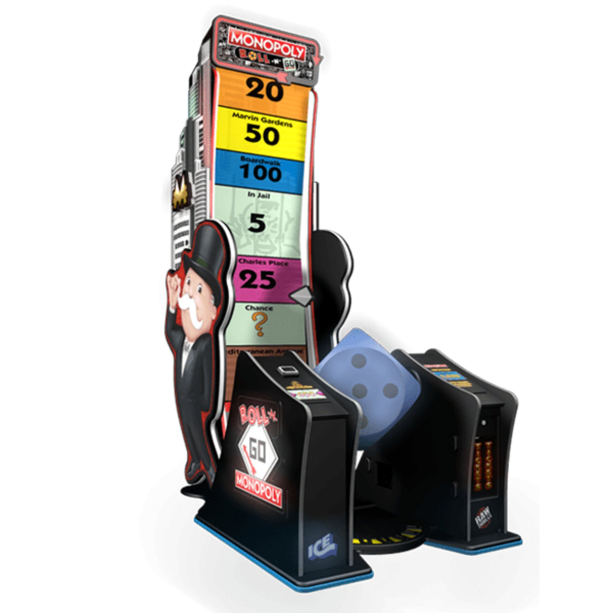 ICE Games Monopoly Roll ‘N Go - Game Den HQ