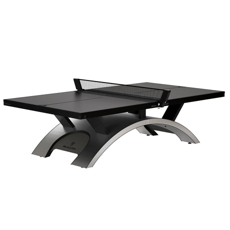 Killerspin Revolution SVR Indoor Ping Pong Table - 2025 Model - Platinum Black - Game Den HQ