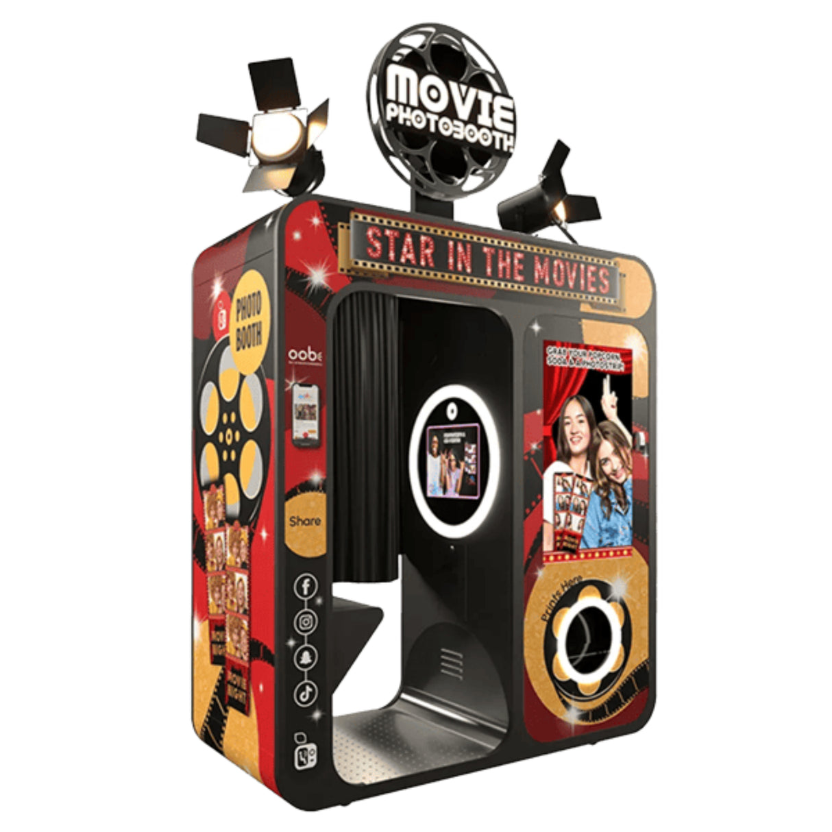 Apple Photo Booths Face Place Movie Photo Booth