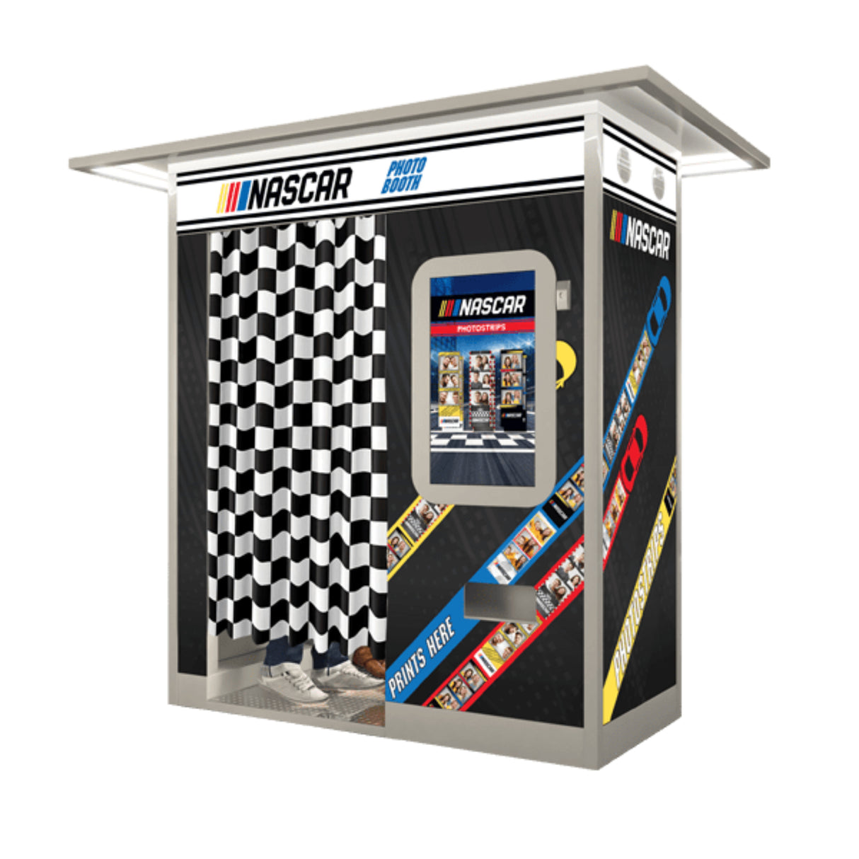 Apple Photo Booths Nascar Photo Booth