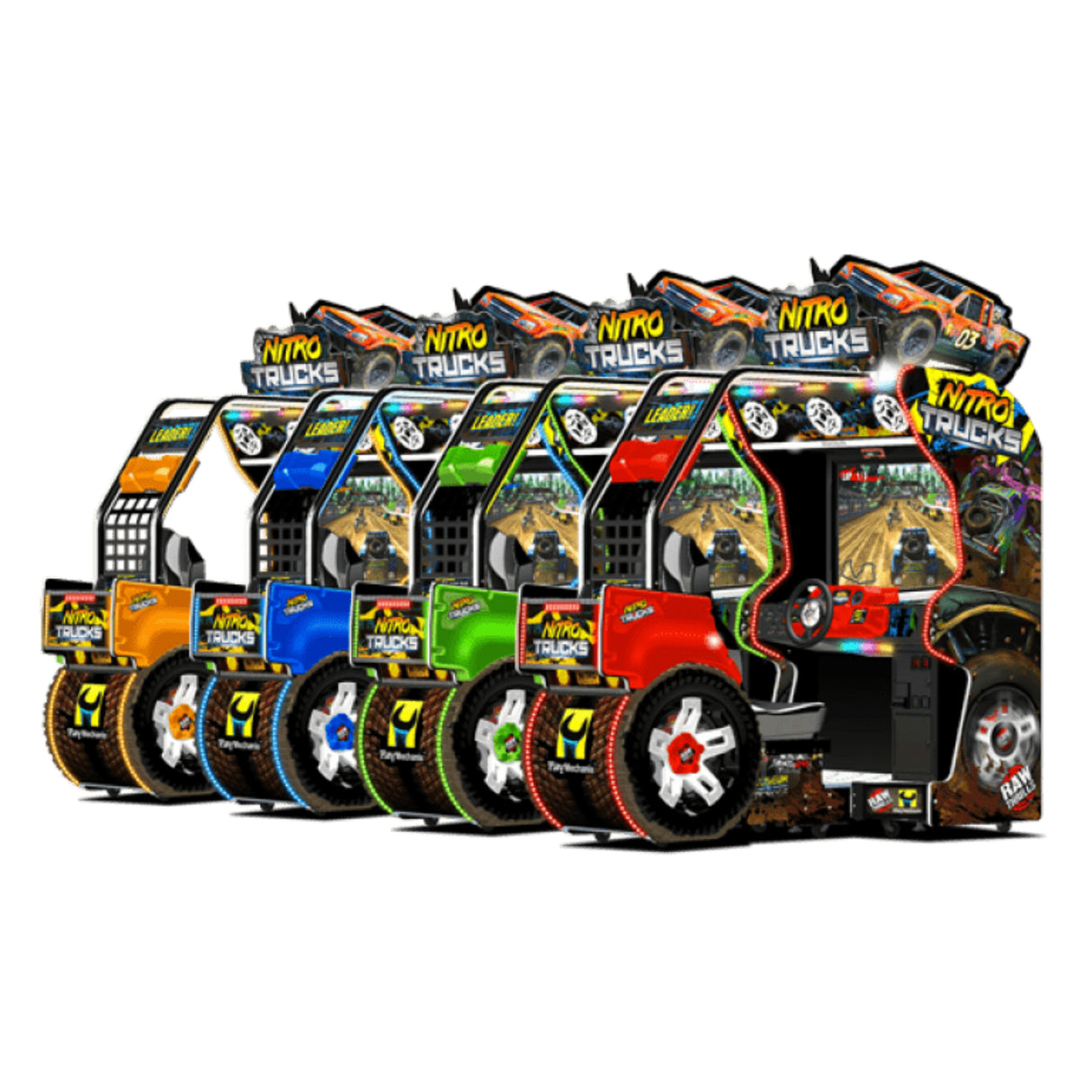 Raw Thrills Nitro Trucks