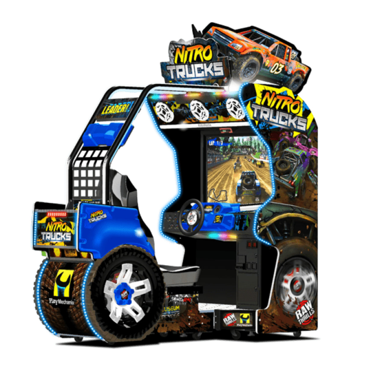 Raw Thrills Nitro Trucks