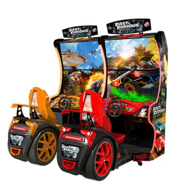 Raw Thrills Fast & Furious Arcade Standard 43″ - Game Den HQ