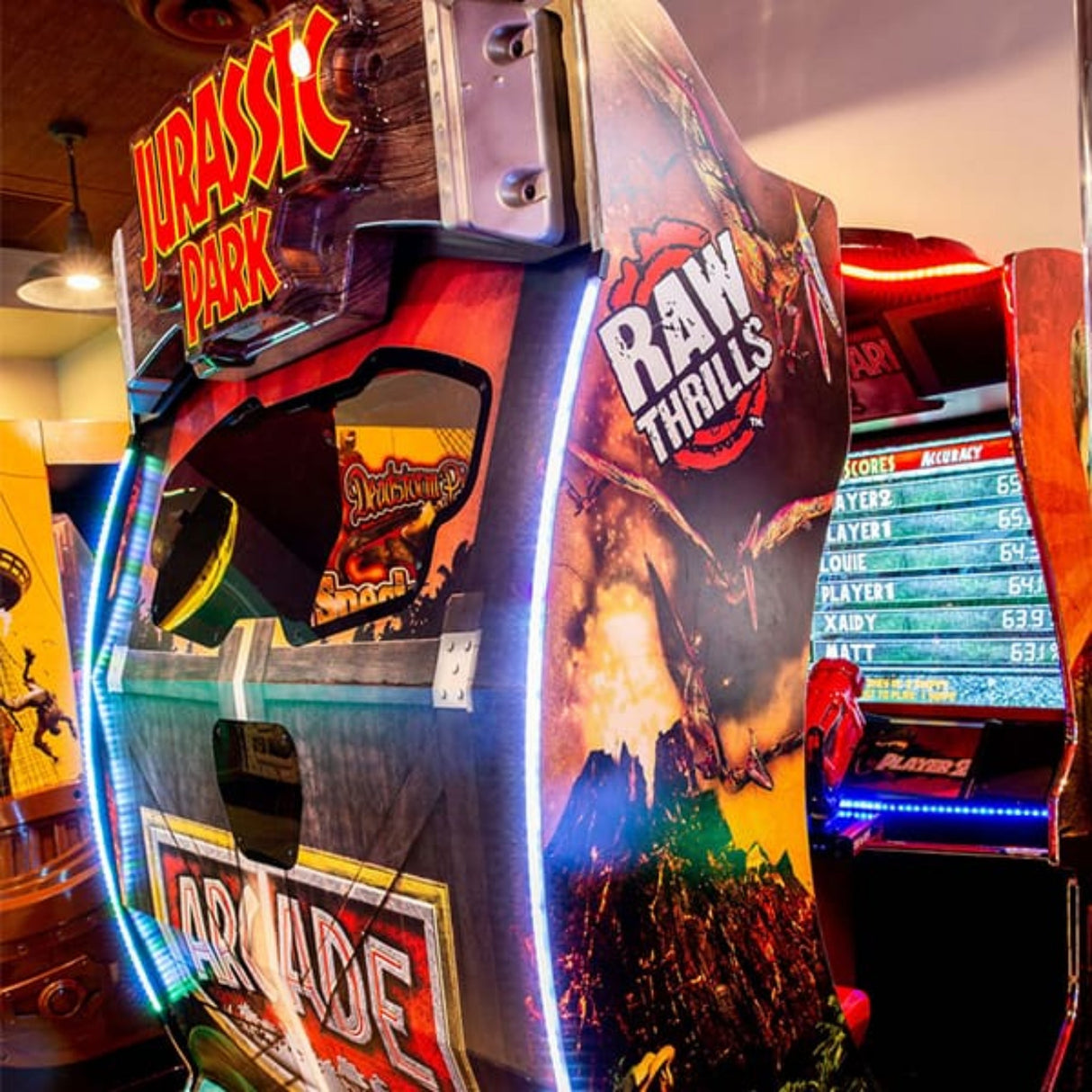 Raw Thrills Jurassic Park Arcade - Game Den HQ