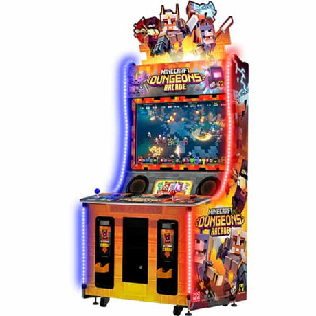 Raw Thrills Minecraft Dungeons Arcade 2 - Player - Game Den HQ