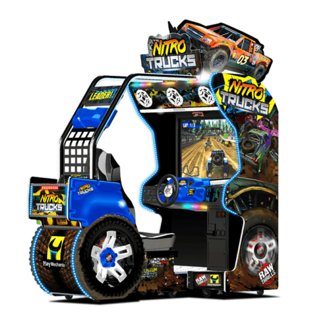 Raw Thrills Nitro Trucks - Game Den HQ