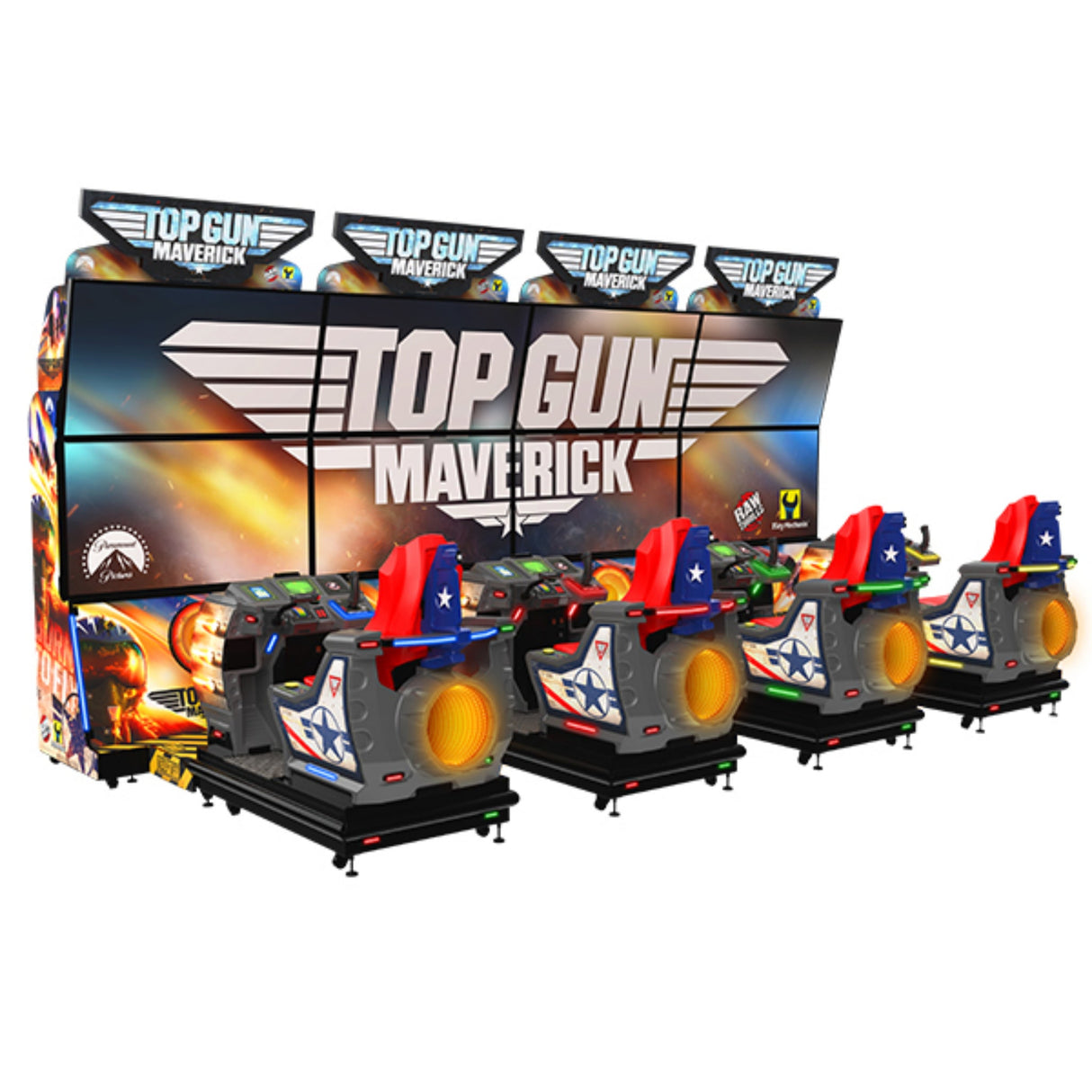 Raw Thrills Top Gun: Maverick - Game Den HQ