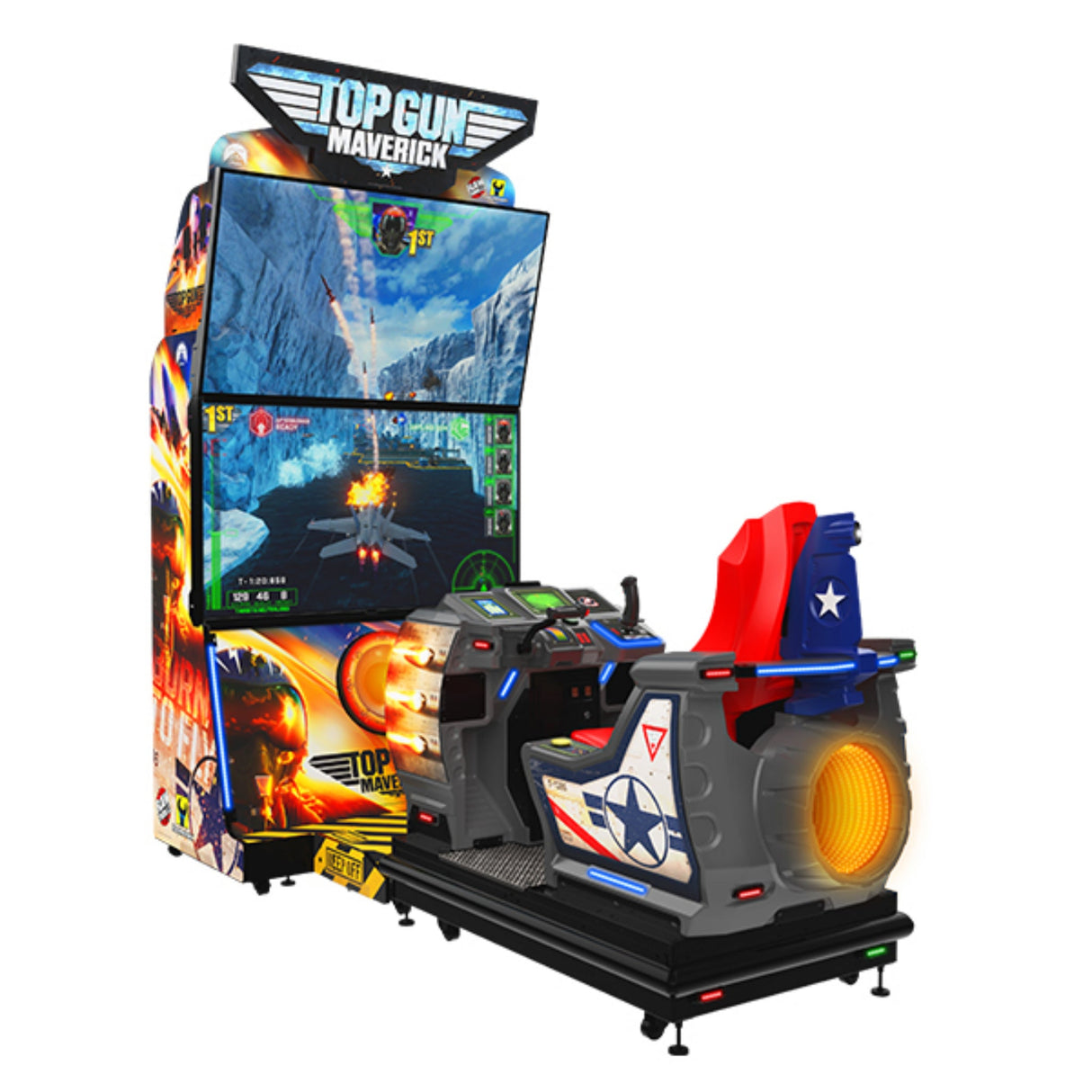 Raw Thrills Top Gun: Maverick - Game Den HQ