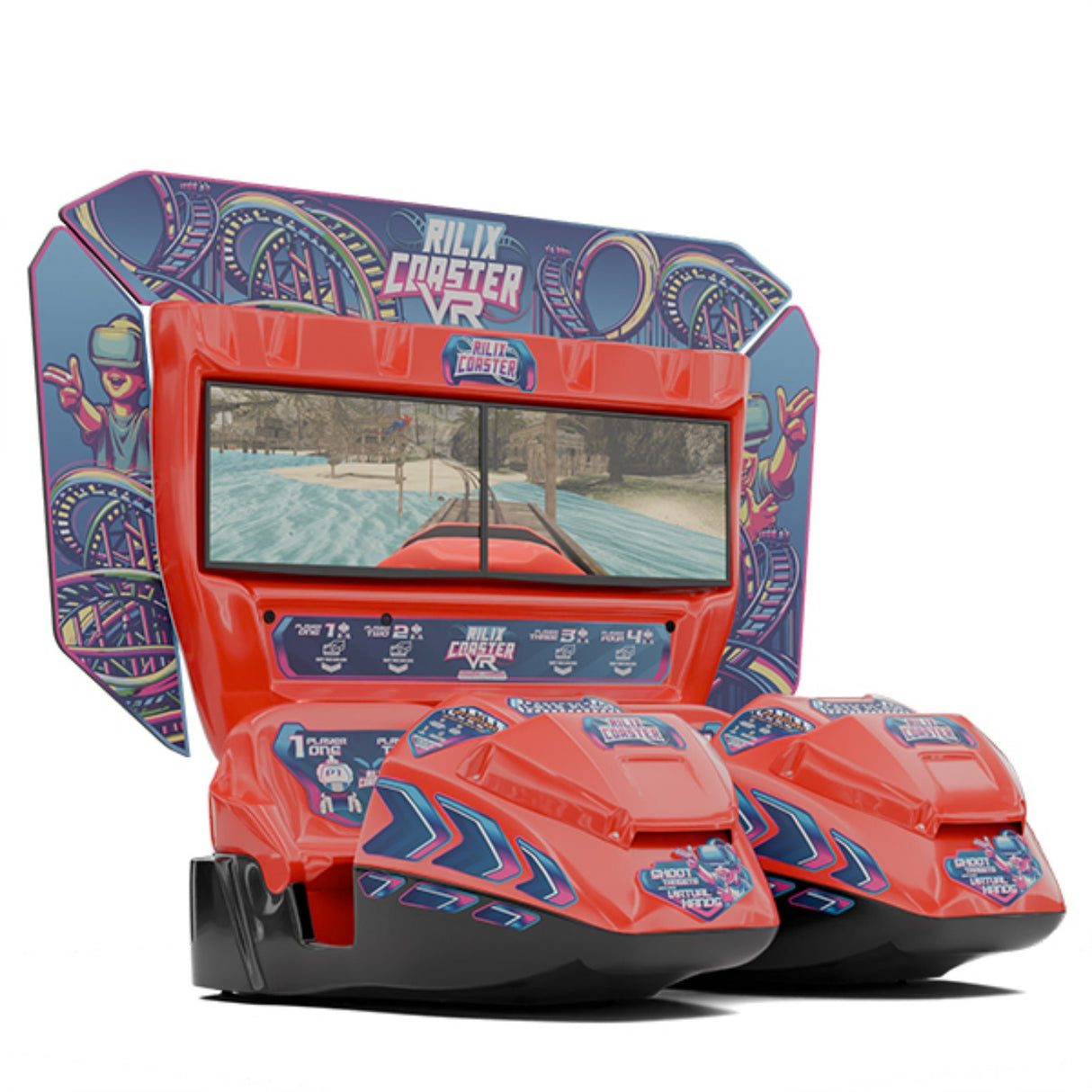 Rilix Rilix Dual Coaster - Game Den HQ