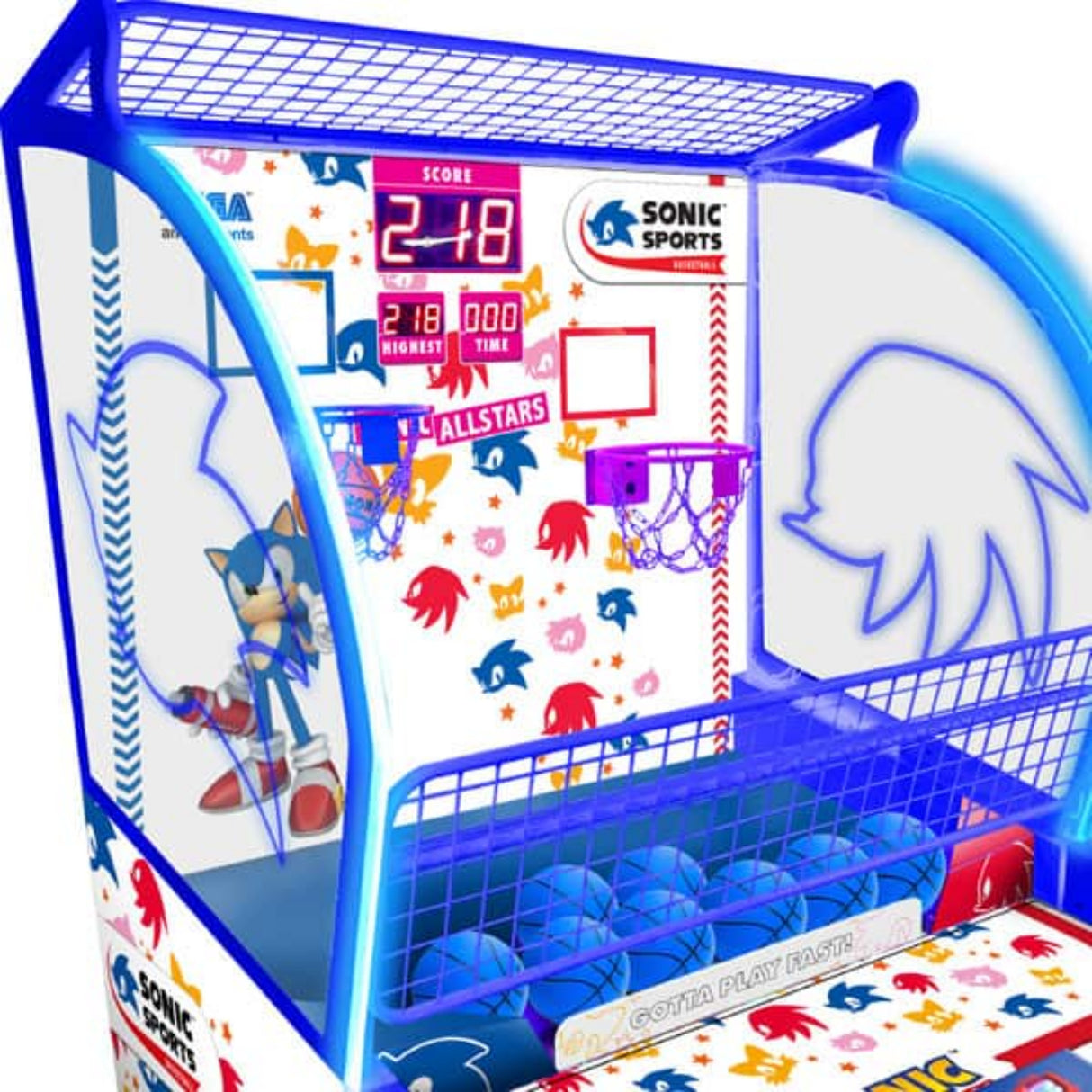 Sega Amusements Sonic Sports Kids Basketball