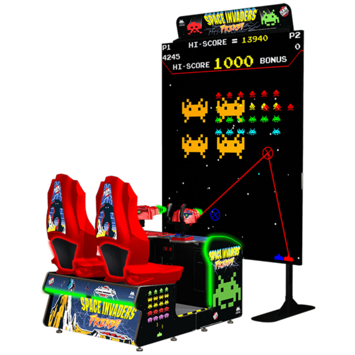 Raw Thrills Space Invaders Frenzy