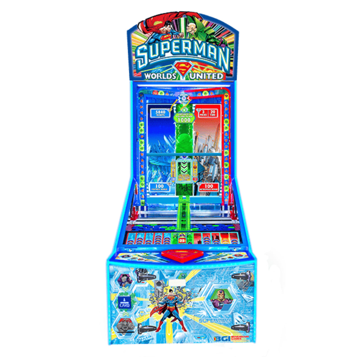 Benchmark Games Superman: Worlds United