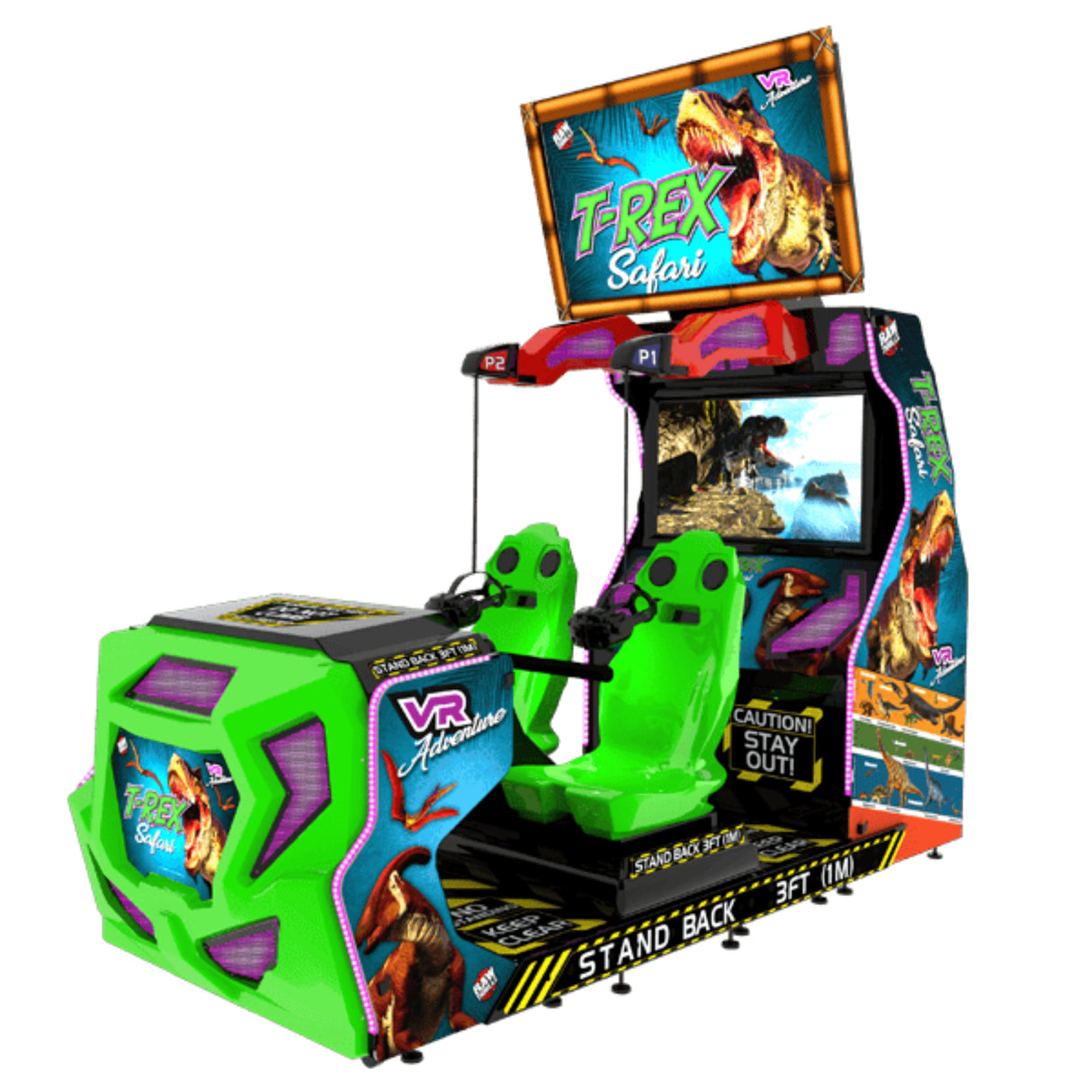Raw Thrills T-Rex Safari: VR Adventure