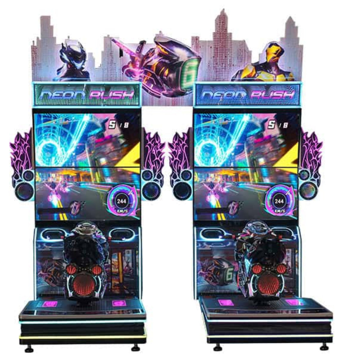 UNIS Neon Rush - Game Den HQ