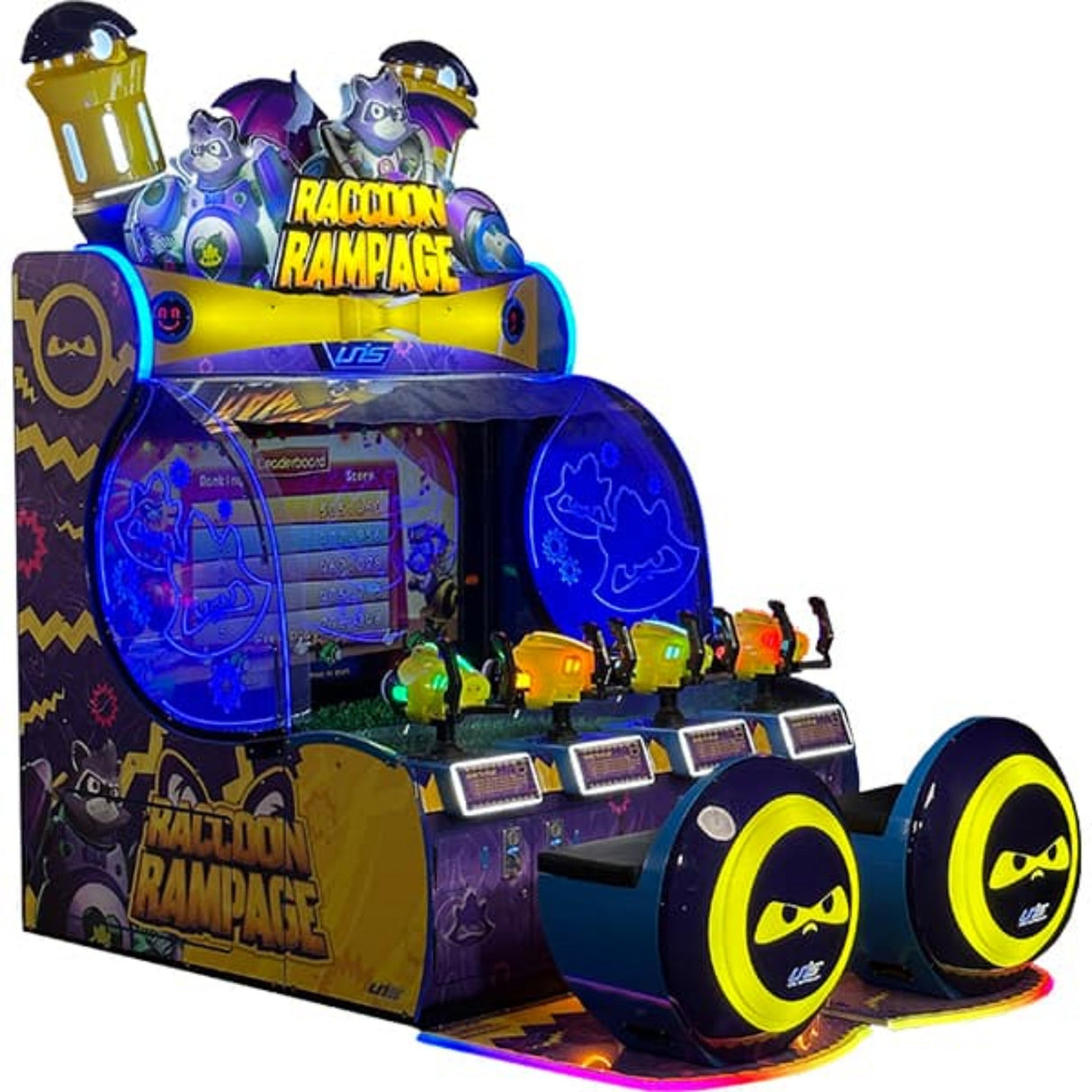 UNIS Raccoon Rampage - Game Den HQ